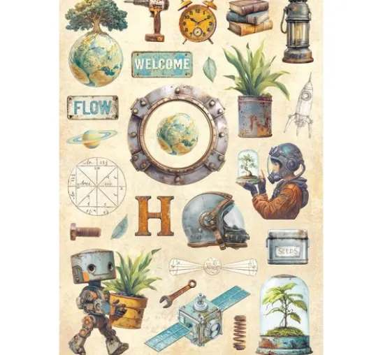 Junk Journal Book "A New Beginning"