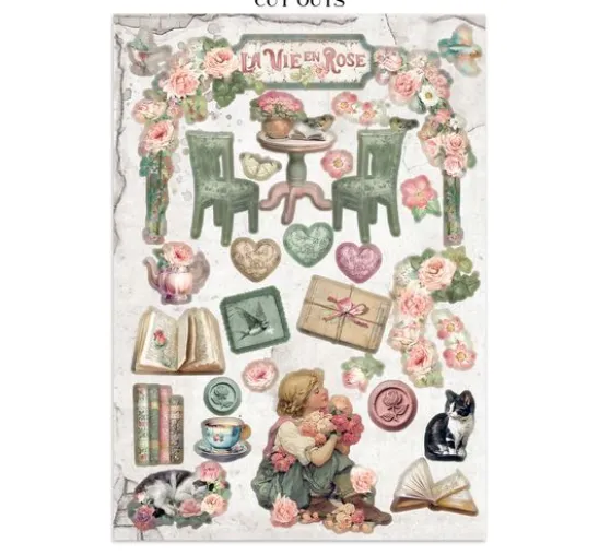 Junk Journal Book "House of Roses"