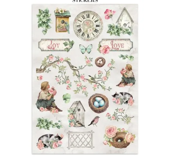 Junk Journal Book "House of Roses"