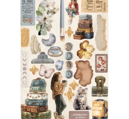 Junk Journal Book "Secret Diary"
