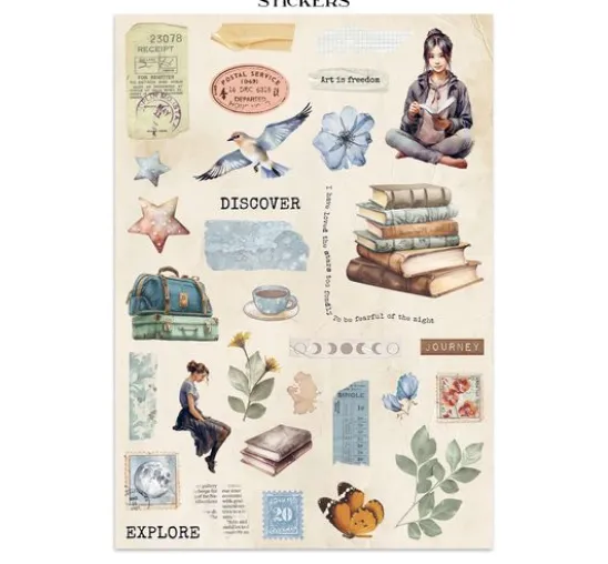 Junk Journal Book "Secret Diary"