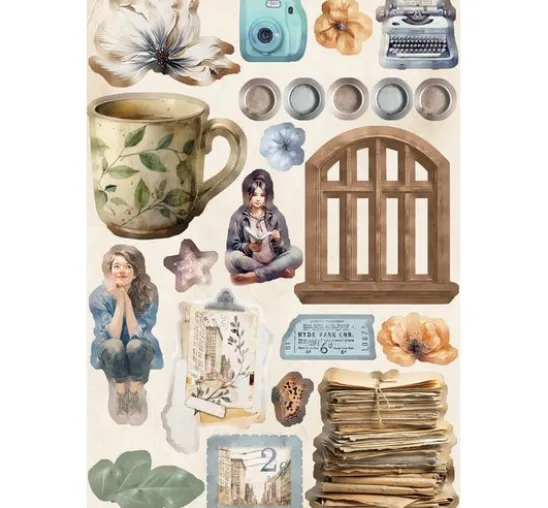 Junk Journal Book "Secret Diary"