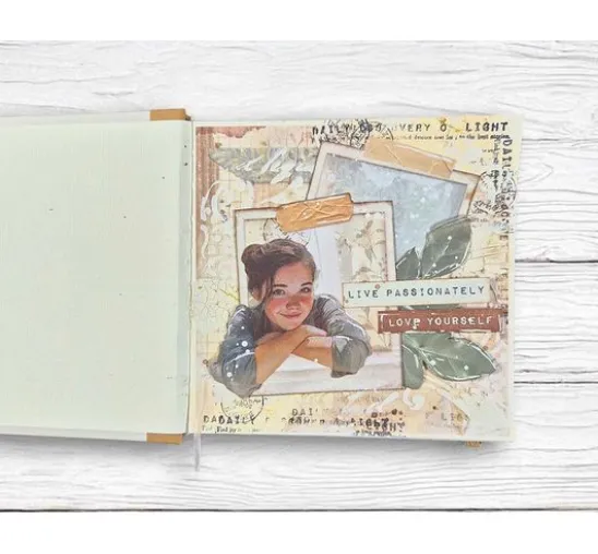 Junk Journal Book "Secret Diary"