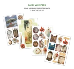 Junk Journal & Ephemera Book "Fairy Whisper"