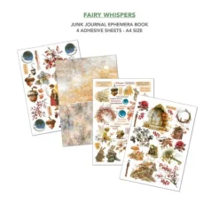 Junk Journal & Ephemera Book "Fairy Whisper"