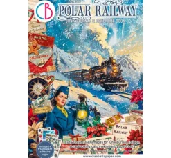 Junk Journal & Ephemera Book "Polar Railway"