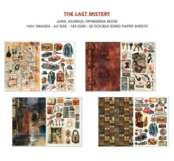 Junk Journal & Ephemera Book "The Last Mystery"