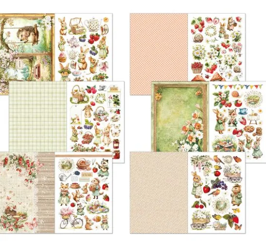 Junk Journal & Ephemera Book "Woodland Party"