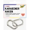 Karabinerhaken, 2 Stück