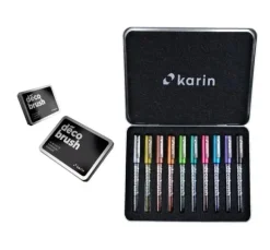 Karin Decobrush Metallic, 10 colours set