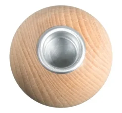 Kerzenhalter "Holzkugel"