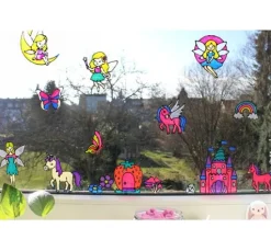 KiDS Window Color "Glitzerfee", 10 x 25 ml
