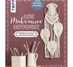 Kleine Knüpfmomente: Makramee-Knüpf-Set "Federleichter Traumfänger"