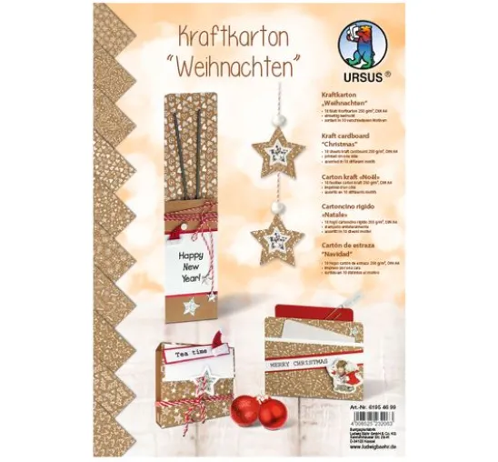 Kraftkarton "Weihnachten"