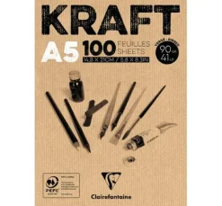 Kraftpapier-Block