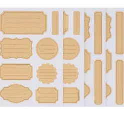 Kraftpapier Sticker 