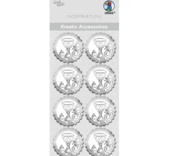 Kreativ-Accessoires "Kelch silber"