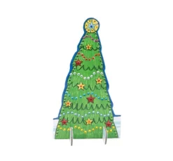 Kreativ-Set "Diamond Painting - Adventskalender Glitzerndes Weihnachtsdorf"