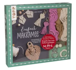Kreativ-Set "Einfach Makramee. Mit Anleitungsbuch und Material"