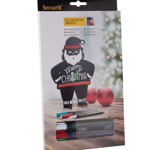Kreidetafel "Santa Claus"