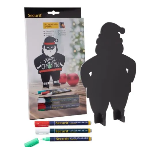Kreidetafel "Santa Claus"