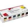 KREUL Acryl Glanzfarben Basis-Set, 6 x 20 ml