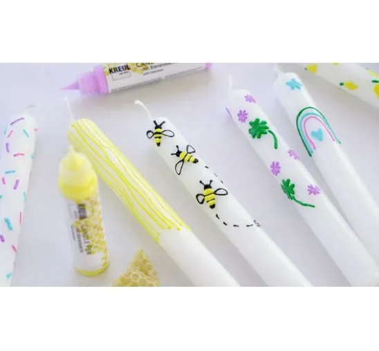 KREUL Candle Pen "Bee Happy", 6er Set