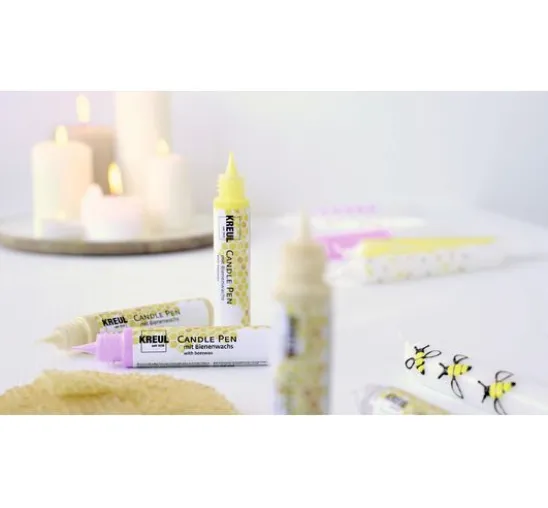 KREUL Candle Pen "Bee Happy", 6er Set
