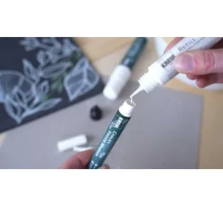 KREUL Chalky Kreide Marker Weiß 4er-Set