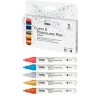 KREUL PorcelainPen metallic 160°C, 5er-Set