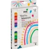 KREUL Textil Marker medium "Junior", 12er-Set