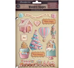 Lasercut-Motive "Candy Christmas"