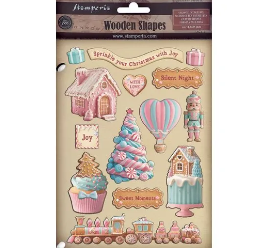 Lasercut-Motive "Candy Christmas"