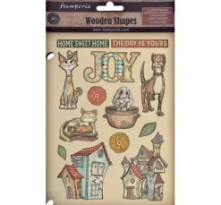 Lasercut-Motive "Furry Friends"