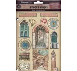 Lasercut-Motive "Venice City of Art"