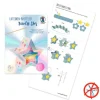 Laternen-Bastelset "Twinkle Star Irisierend"