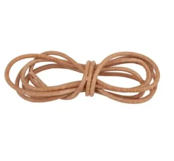 Lederband rund, Ø 2 mm