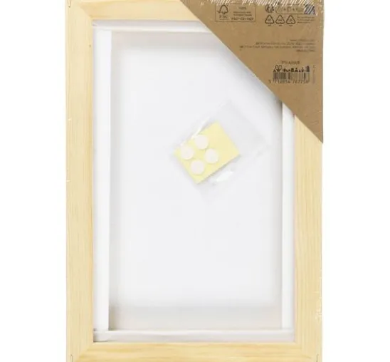 Leinwand mit Rahmen, 15,8 x 23,8 cm