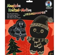 Magische Kratzel-Motive "Weihnachten"