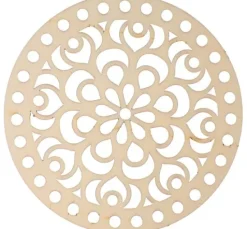 Makramee-Knüpfscheibe Rund, 15 cm