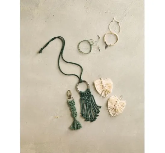Makramee-Schmuckset "Choose Happy"