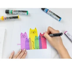 Marabu Acryl Color Squeegee Art Set