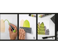 Marabu Acryl Color Squeegee Art Set