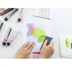 Marabu Acryl Color Squeegee Art Set