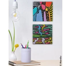 Marabu Acryl Color Squeegee Art Set