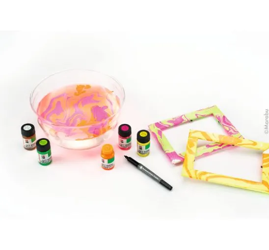 Marabu EASY MARBLE-Set "NEON"