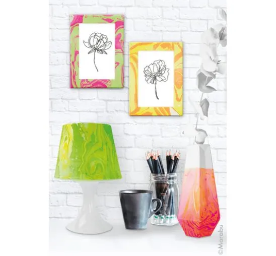 Marabu EASY MARBLE-Set "NEON"