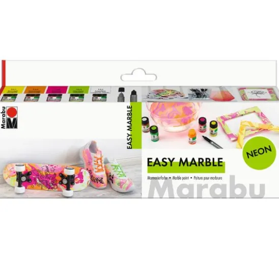 Marabu EASY MARBLE-Set "NEON"