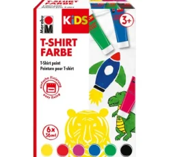 Marabu KiDS "T-Shirt Farbe", 6 x 36 ml