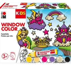 Marabu KiDS Window Color Set "Prinzessin"